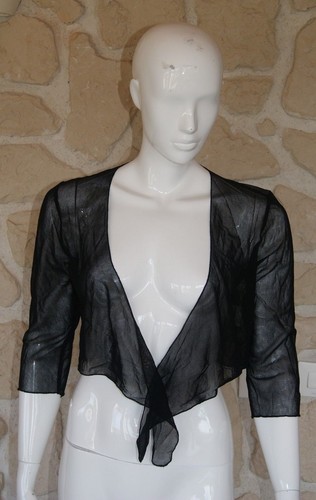 Boléro noir neuf taille - , 6