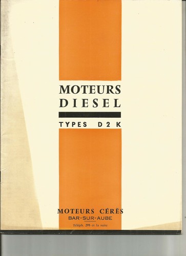 Ceres moteur diesel type d - moteur,