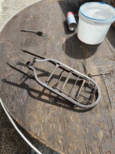 Porte bagage vélo ancien - bagage, de