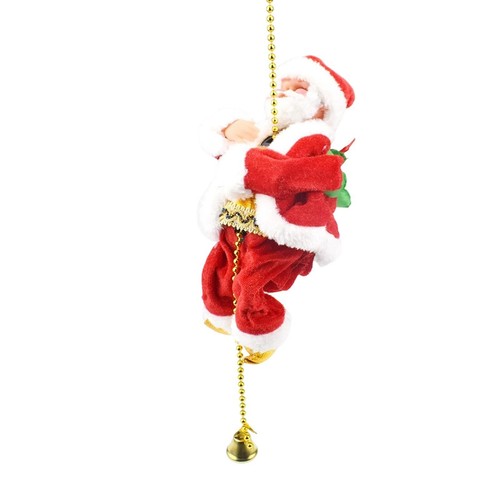 Père noël électrique grimpe - père,