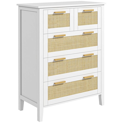 Homcom commode 77x37x104cm - homcom,