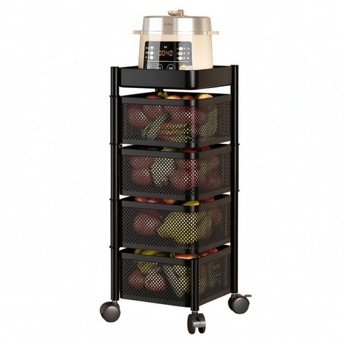 étagère rotative 4 - rotative, à