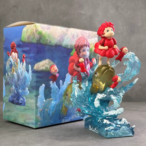 Figurine collection ponyo - figurine,