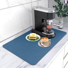 Tapis de café 40x60cm, tapis de séchage de comptoir de cuisine les taches c