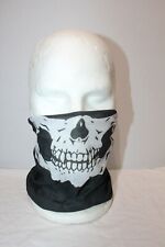 Bandeau Bonnet tubulaire POIZEN INDUSTRIES - White Skull - Crâne blanc