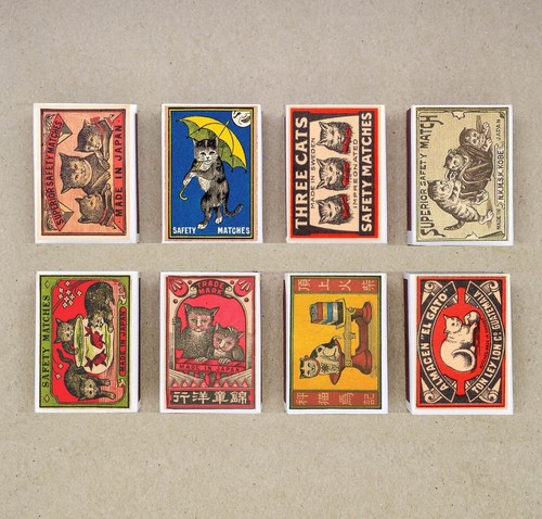 Lot boîtes d - de, d'allumettes