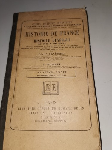 Histoire france belin - de,