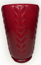 Rare Grand Vase Rouge St