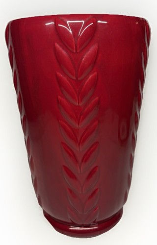 Rare grand vase - vase, rouge