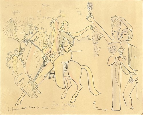 Jean cocteau femme doit - la,
