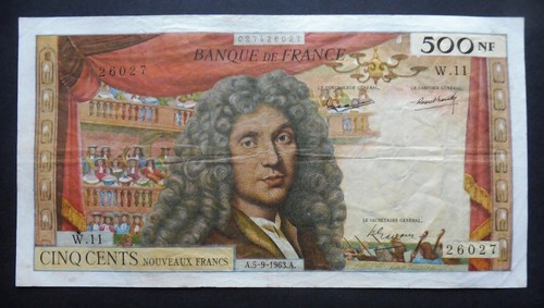 500 francs molière 5 - ,