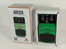 Pédale d'effet de Guitare electrique T0800 Vintage tube overdrive Behringer tbe