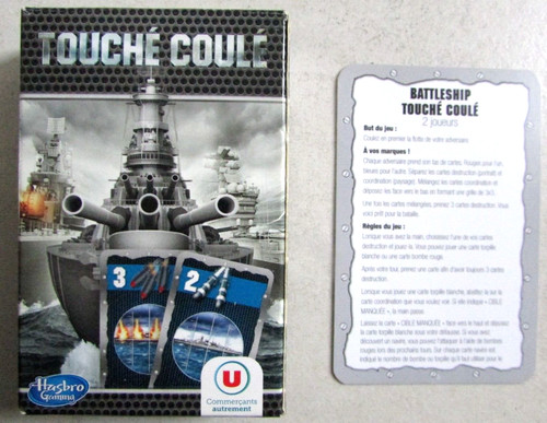 Jeu cartes touché - jeu, de