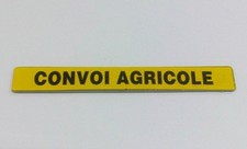 PANNEAU CONVOI AGRICOLE LONG -