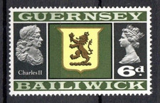 1969-70  ILE DE GUERNESEY  Y&T  N° 9  NEUF ** SANS TRACE DE CHARNIÈRE