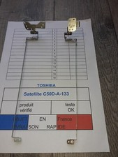 Les 2 charnières pour TOSHIBA