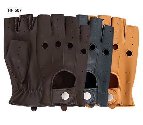 Hommes demi doigt gants - demi,