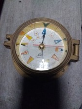 horloge de bateau marque plastimo en laiton