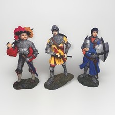 Set of 3 Hand Painted Resin