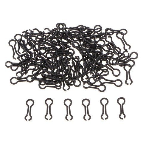Lot 100 boucles moulées - lot,