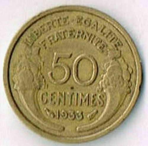 Centimes morlon 1933 - centimes,
