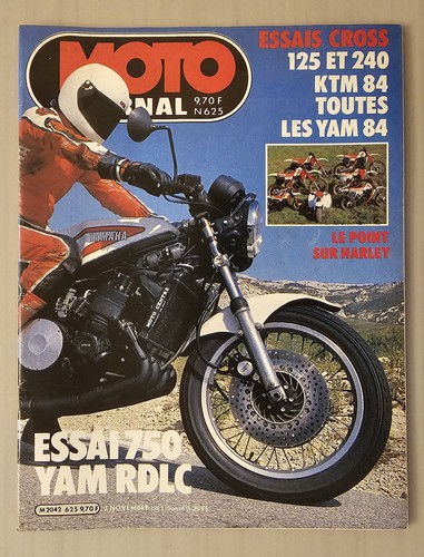 Moto journal 625 - n°625, (3