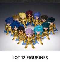 Lot 12 figurines Saint Seiya