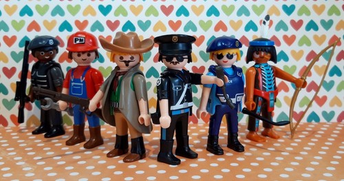 Playmobil village people - people, san
