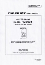 Service Manuel D'Instructions