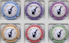 Hotte Thierry n°45 à 45e série de 6 capsules de champagne(p24)