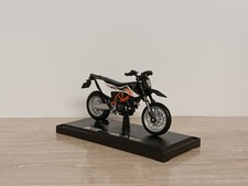 Ktm 690 SMC R Blanc 1/18