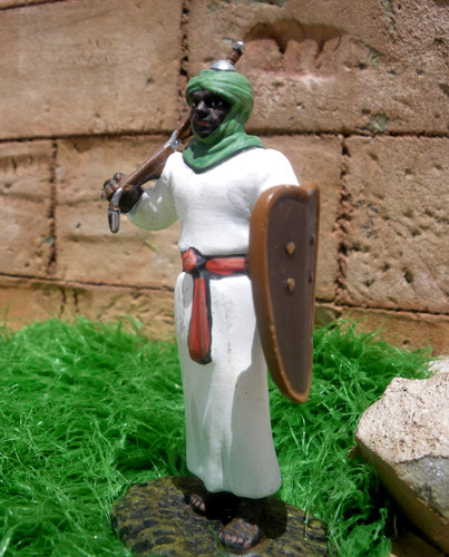 Soldat plomb moyen - moyen-age, :