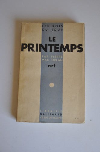 Printemps pierre mac - printemps,