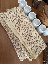 Laura Ashley vintage seventies tissu Wild Clematis 110 sur 120 cm