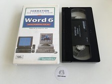 Formation Vidéo à Microsoft Word 6 - Cassette VHS Carrefour - FR - 1994