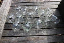 lot de 13 ventouses en verre