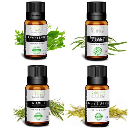 Lots huiles essentielles - huiles,