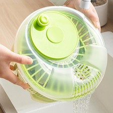 Séchoir à Légumes Égouttoir à Fruits Mélangeur à Salade Essoreuse à