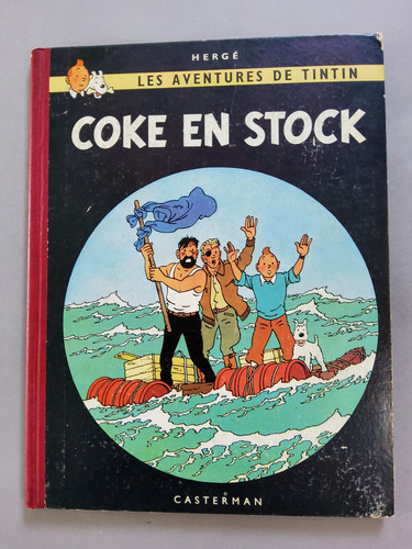 Herge tintin coke stock - tintin,