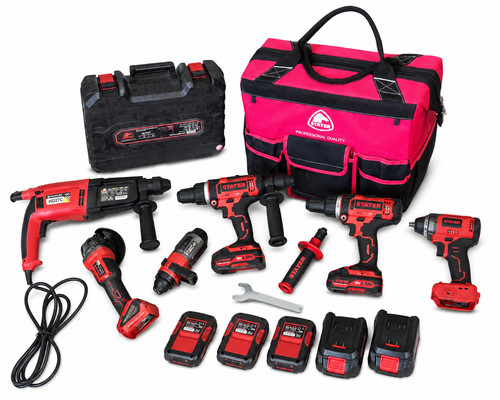 Kit outils électroportatifs - d'outils,