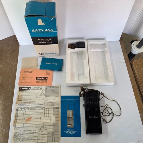 Vintage midland transceiver - midland,
