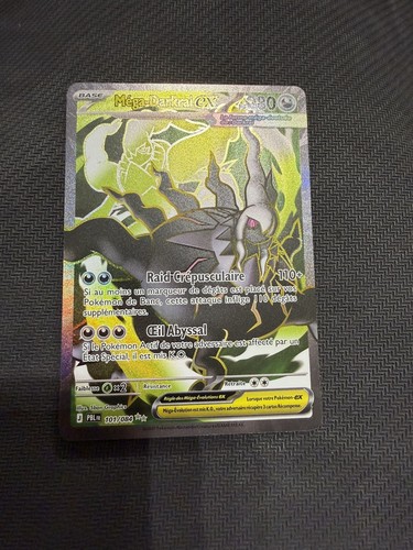 Carte pokemon mega darkrai - mega, ex