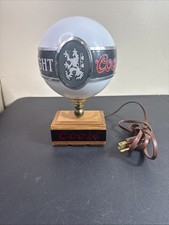Vintage Coors Light Beer Globe