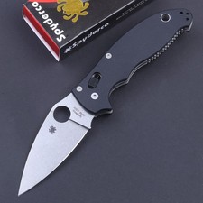 Manix Black G10 Handle Outdoor
