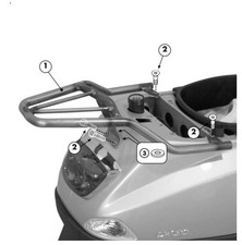 Porte-Bagages Chrome Givi