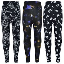 Halloween Fille Leggings Toile