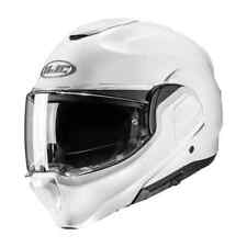 Casque Moto Modulaire Réversible HJC F100 Perla Blanc Perla Taille XS
