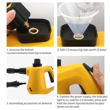 Nettoyeur à Vapeur à Main Pour Canapé Nettoyeur à Vapeur à Main De 250 Ml Haute