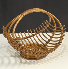 Corbeille Panier À Fruits À Légumes En Rotin Centre De Table