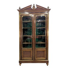 Bibliothèque en acajou style